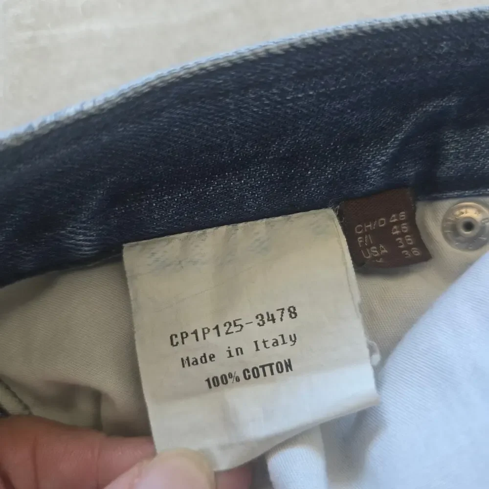Vintage Y2K Bally Low Rise Straight Leg Jeans Mens W30/L28 (Fits like) Italy